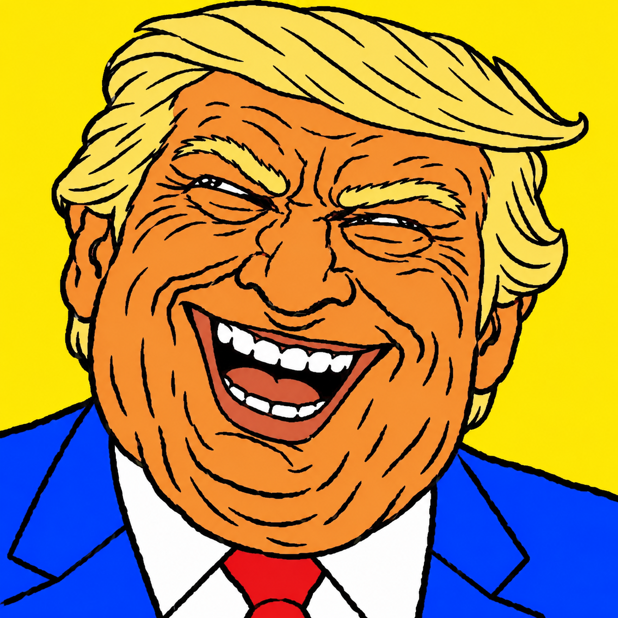 DONALD MAXX laughing